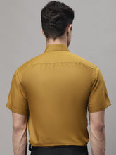 Men's Cotton Half Sleeves Solid Formal Shirts